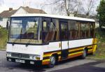 Toyota Coaster BB30R Caetano Optimo 1985 года